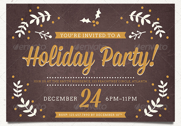 Holiday Party Invitation