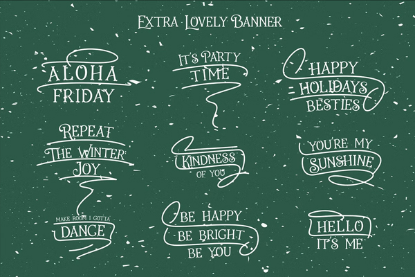 Holiday Present Fonts