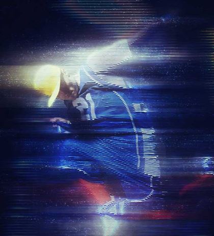 Hologram Photoshop Action Templates