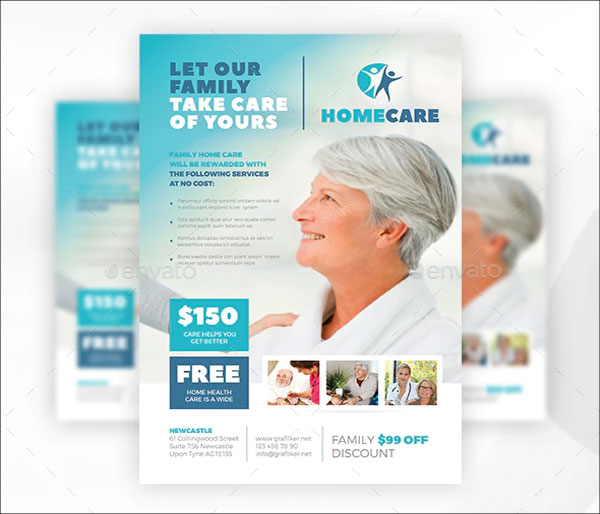 Home Health Care Flyer Templates