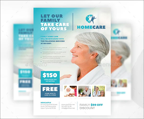 Home Health Care Flyer Templates