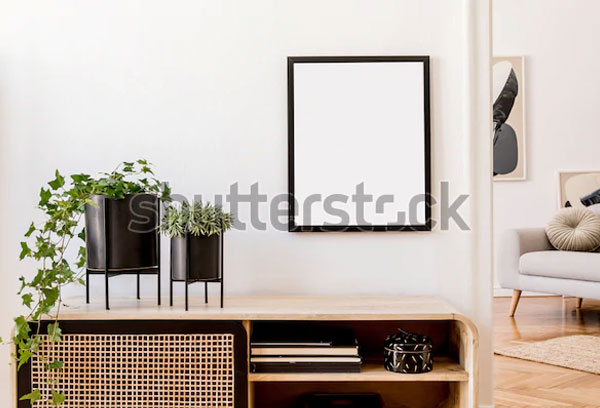 Home Wall Art Mockup