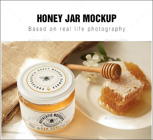 Honey Jar Mockups