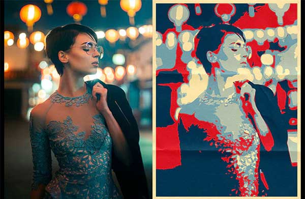 Hope Pop Art Generator Poster Actions