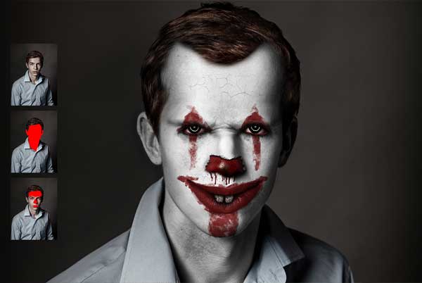 Horror Clown Photoshop Action