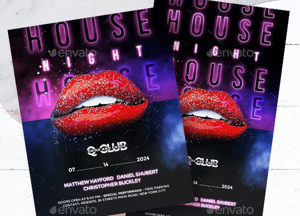 House Night Club Instagram Template