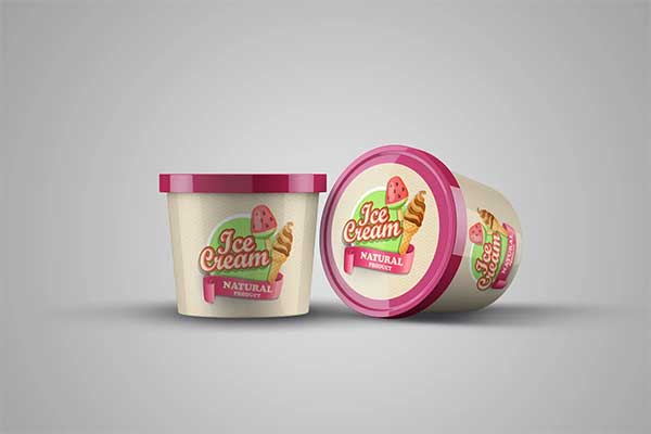 Ice Cream Product Mock-up