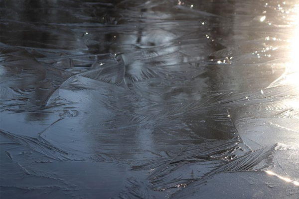 Ice Lake Surface Background Textures