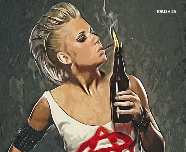 Impressionist Painting Effect - Photoshop Action