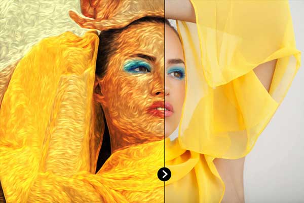 Impressionist Painting Effect Photoshop Action