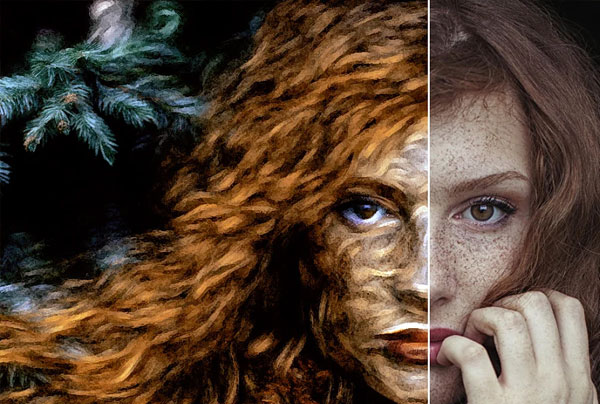 Impressionist Painting Photoshop Effect