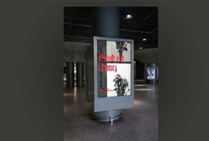 Indoor PSD Poster Mockup