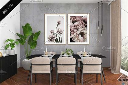 Indoor Poster & Frame Mockups
