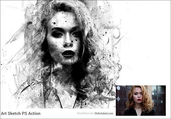 Ink Art Photoshop Action
