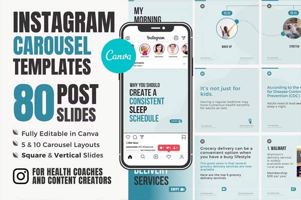 Instagram Carousel Templates