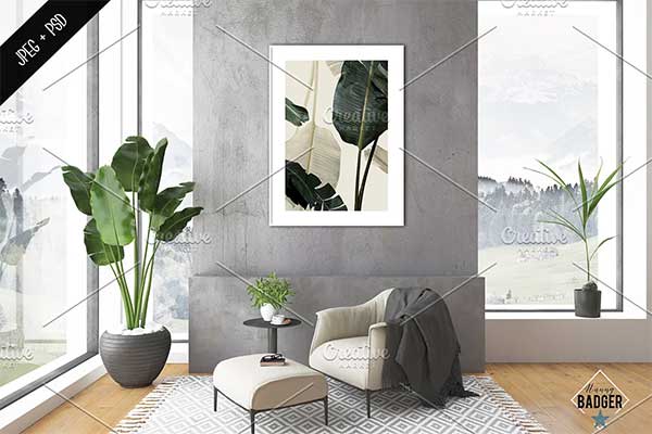 Interior Frame Mockup
