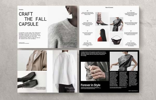 Interior Portfolio Brochure Templates