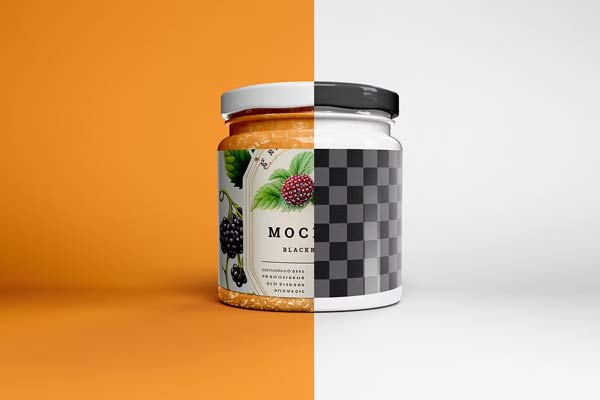 Jam Sample Jar Mockups