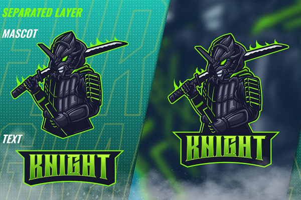 Japan Knight - ESport & Mascot Logo