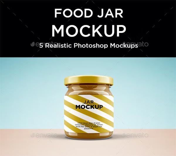 Jar Mockup Template