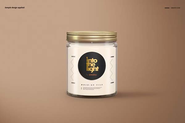 Jar Candle Mockup Set