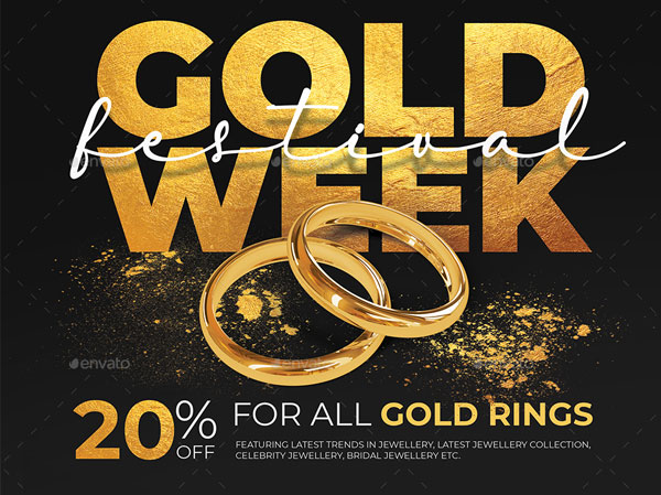 Jewelry Sale Flyer Template
