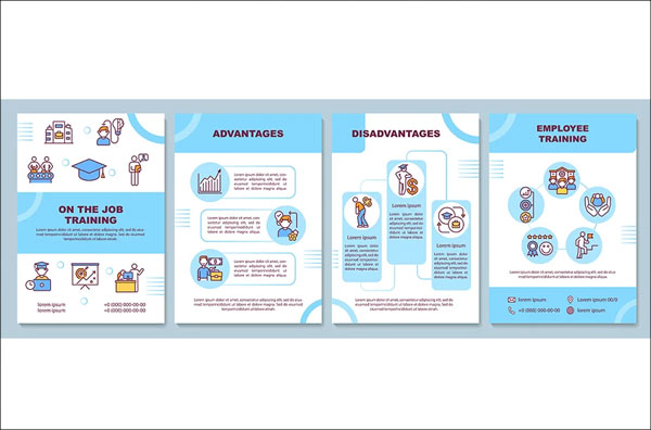 Job Staff Training Brochure