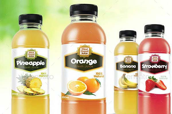 Juice Bottle Label Templates