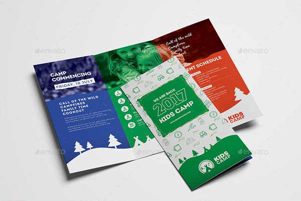 Kids Camp Brochure Templates
