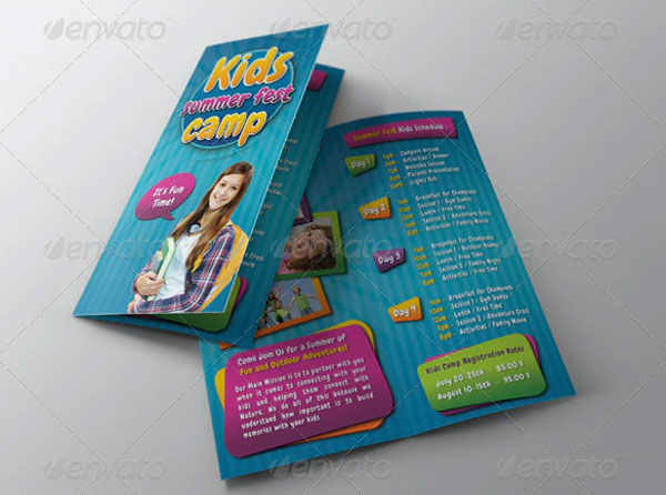 Kids Summer Camp Flyers