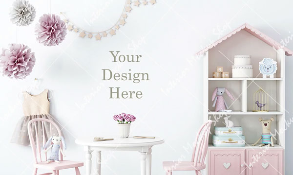 Kids Wall Art Mockup Generator