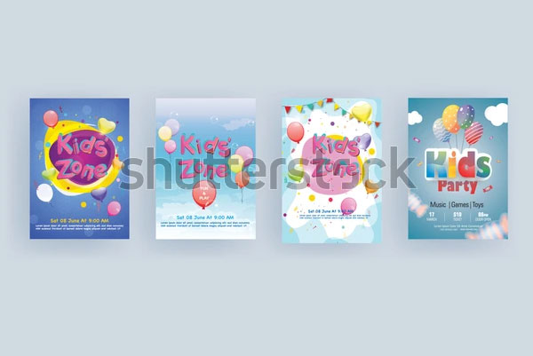 Kids Zone Party Template