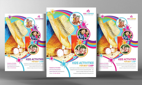 Kids Activities Flyer