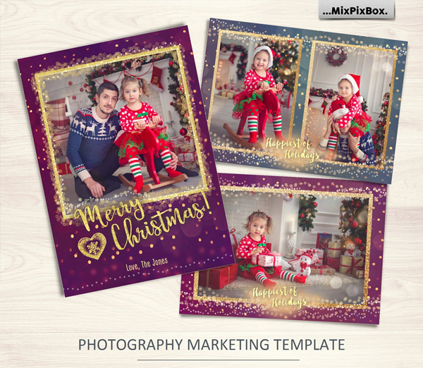 Kids Christmas Festival Card Template