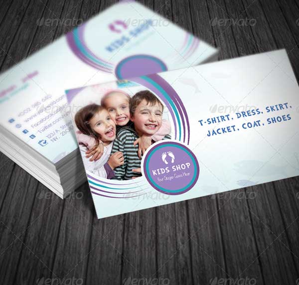 Kids Health Business Card Templates