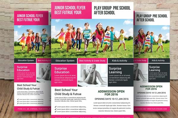 Kids Sport or Adventure Activities Flyer