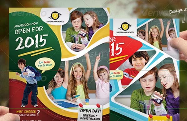 Kindergarten Junior School Flyer
