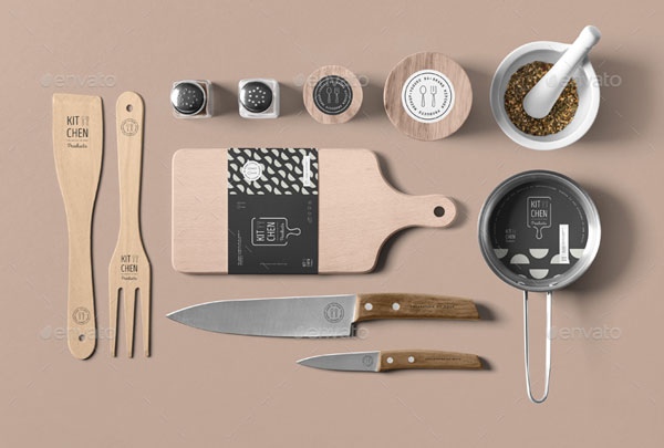 Kitchen Branding Mock-up