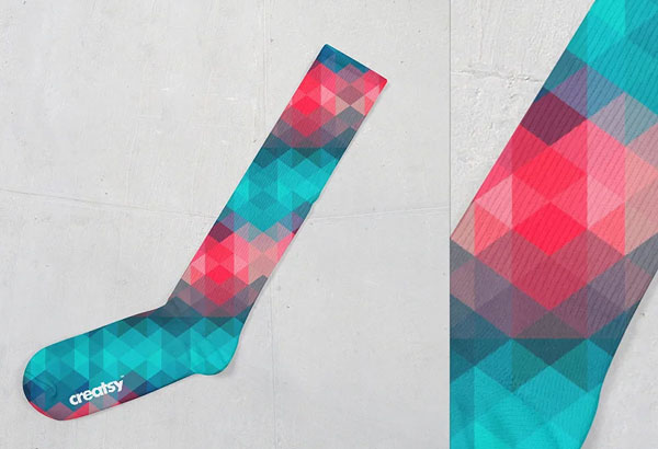 Knee High Socks Mockup Set