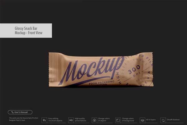 Kraft Snack Mockup