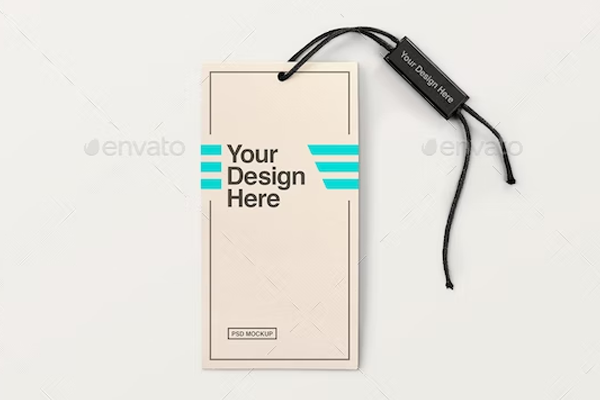 Label Tag Mockup