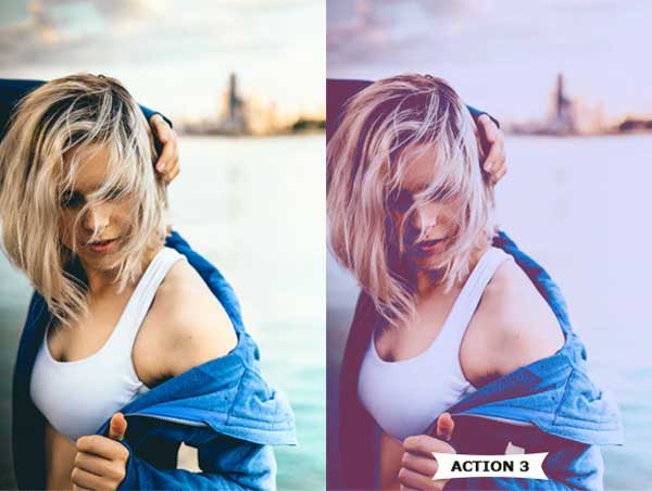 Lady Photoshop Actions