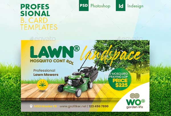 Landscaping Business Card