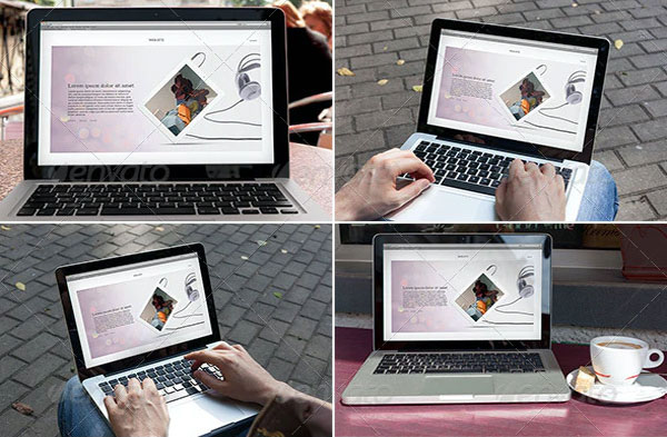 Laptop Screen Mockup Bundle