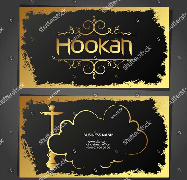 Late Night Hookah Flyer Design Template