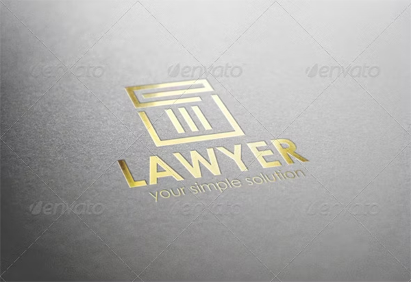 Lawyer Justice Firm Logo Designs