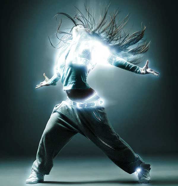 Light Runner Photoshop Action