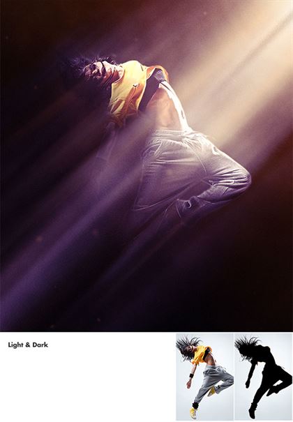 Light and Dark Photoshop Actions