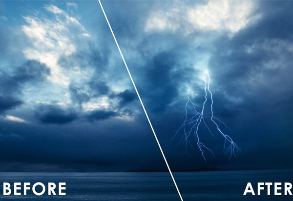 Lightning Effect Overlays