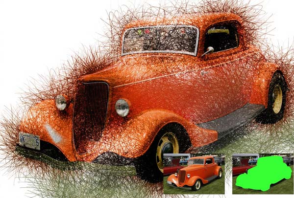Line Artwork Photoshop Action